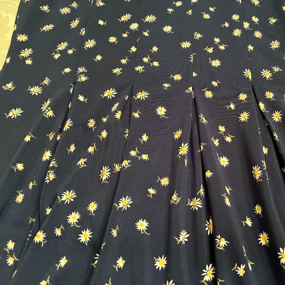 Max Studio Blue w/Border Printed Fit & Flare Dress - Size M - Picture 5 of 10